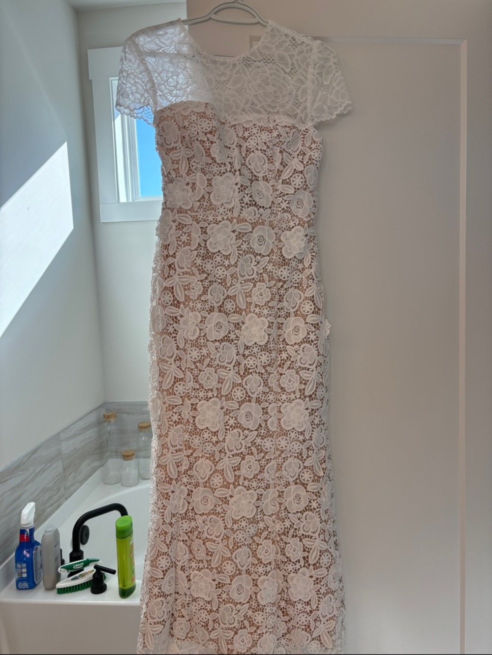 Elliatt Margot Lace Maxi Dress in White